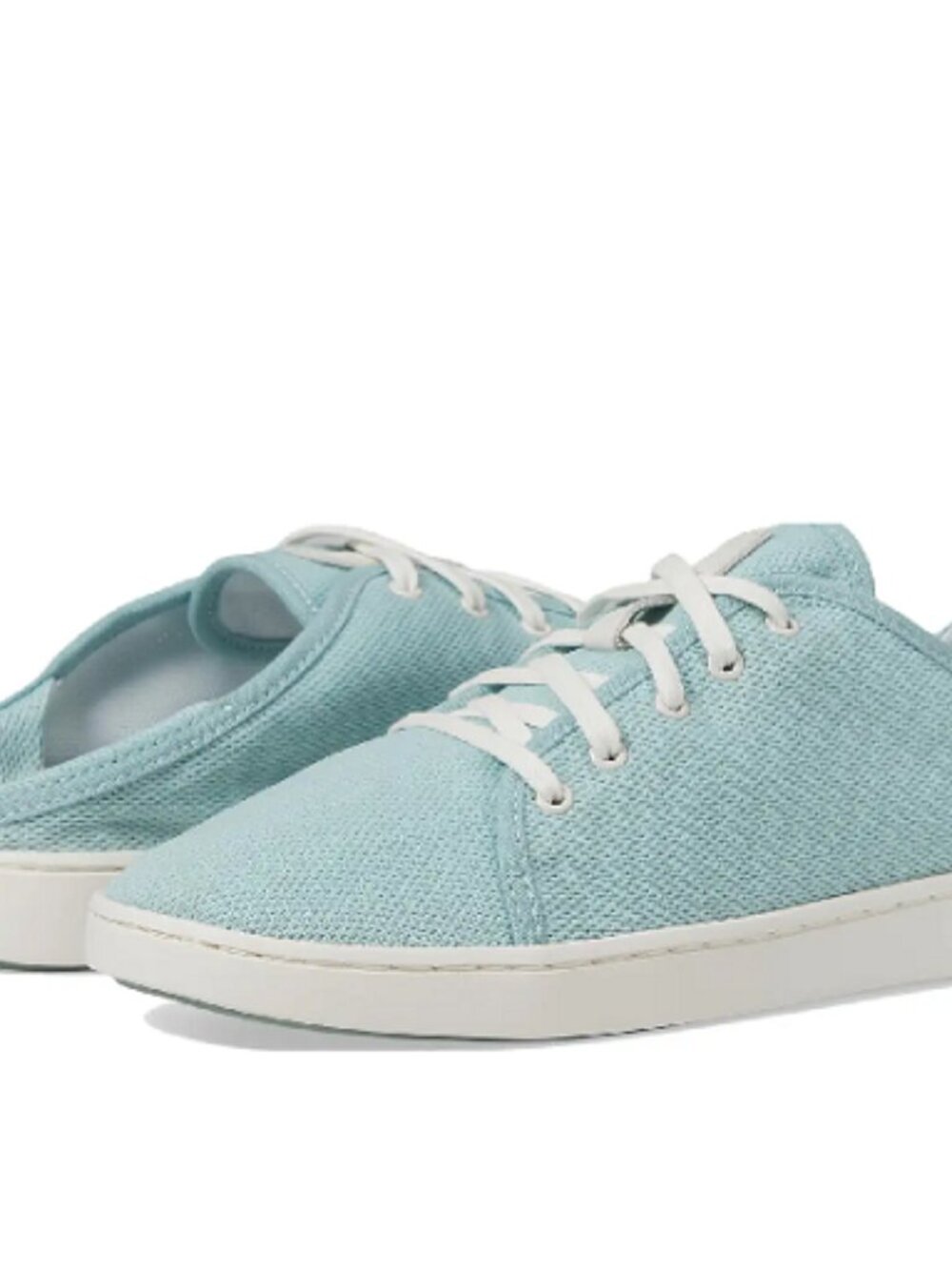OluKai Pehuea Li Mint Green Canvas Mesh Cushion Comfort Sneaker Size 8 NWOB